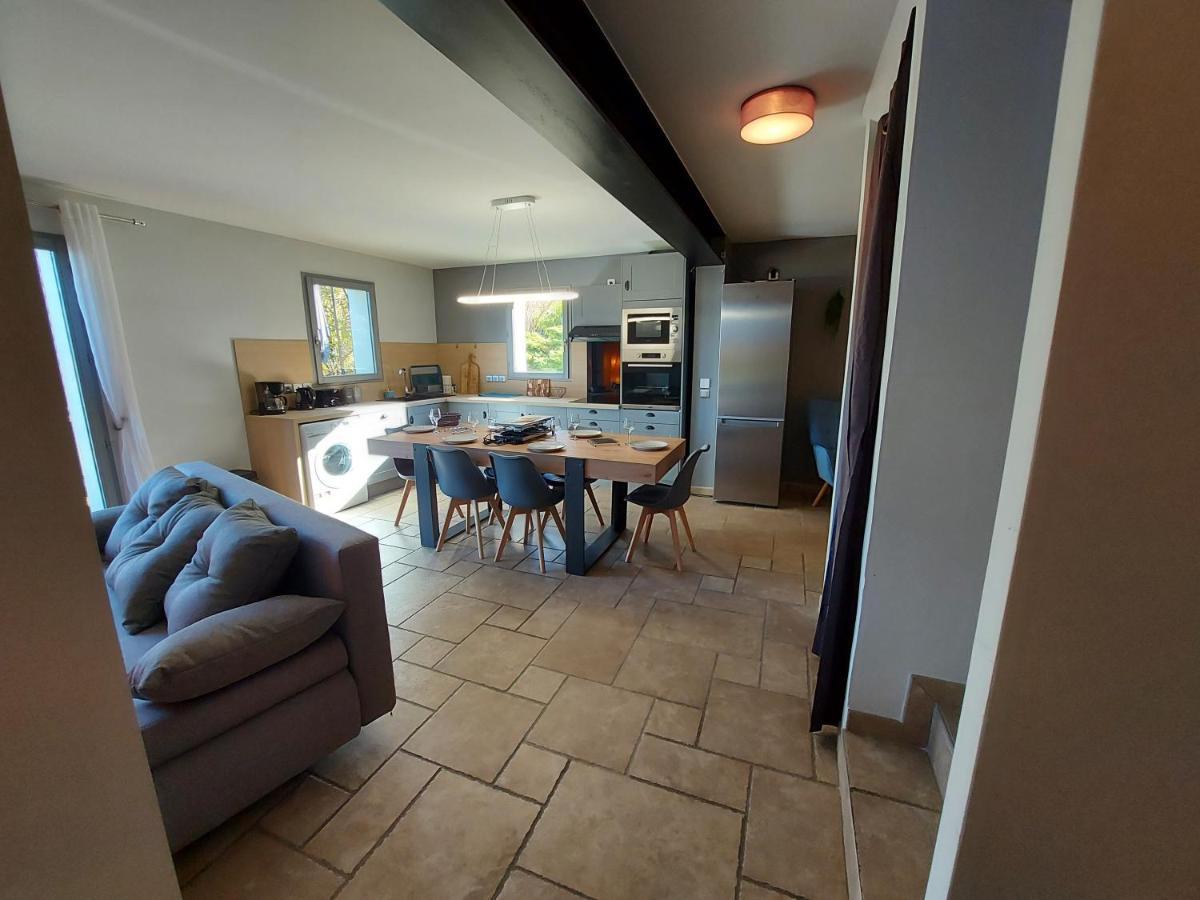 Entre Lac Et Montagne, Chaleureuse Maison 3 Pieces Avec Tres Belle Vue Lac D'Annecy. Terrasse, Jardin, Parking, Cheminee, Barbecue …. Сен-Жорьо Экстерьер фото