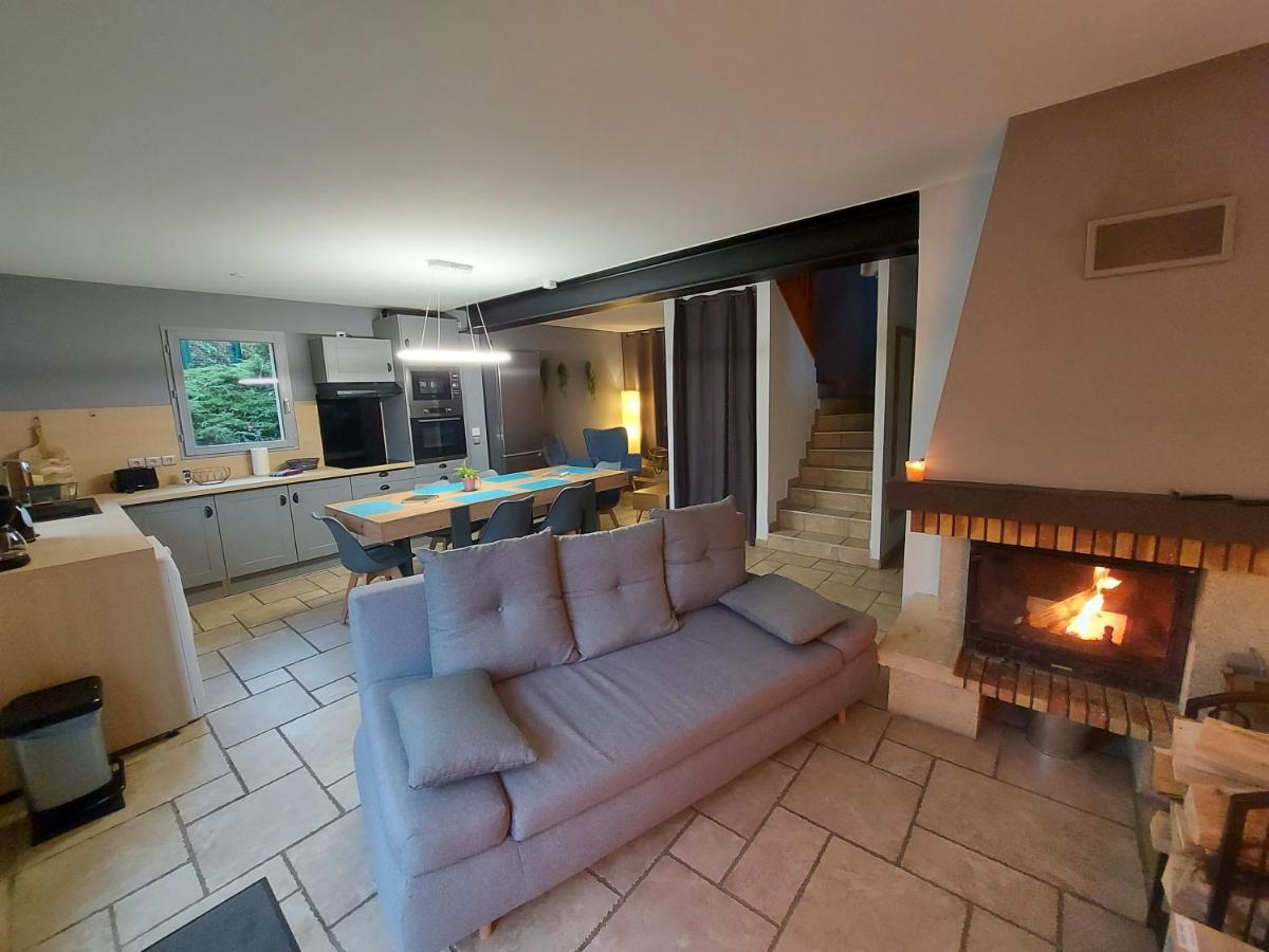 Entre Lac Et Montagne, Chaleureuse Maison 3 Pieces Avec Tres Belle Vue Lac D'Annecy. Terrasse, Jardin, Parking, Cheminee, Barbecue …. Сен-Жорьо Экстерьер фото